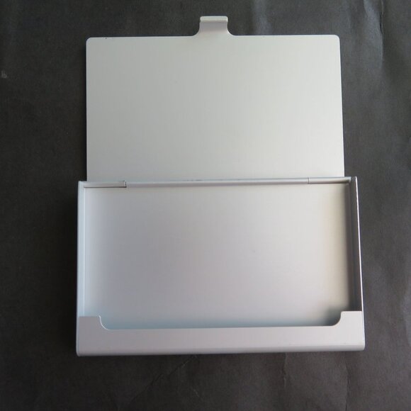 Swarovski Crystal Zebra Stripe Business Card Holder Case - Picture 10 of 10